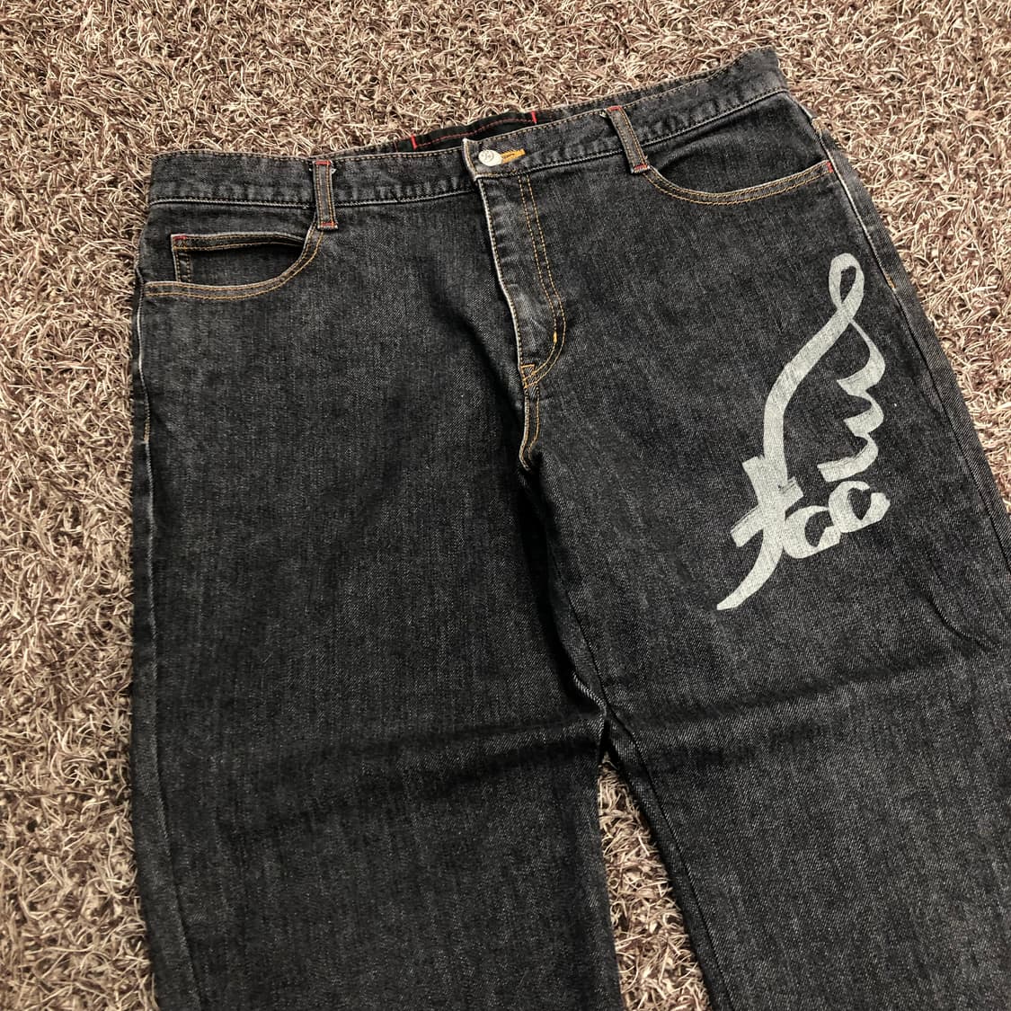 까스텔바작 재팬 흑청 데님 팬츠 상품이미지6