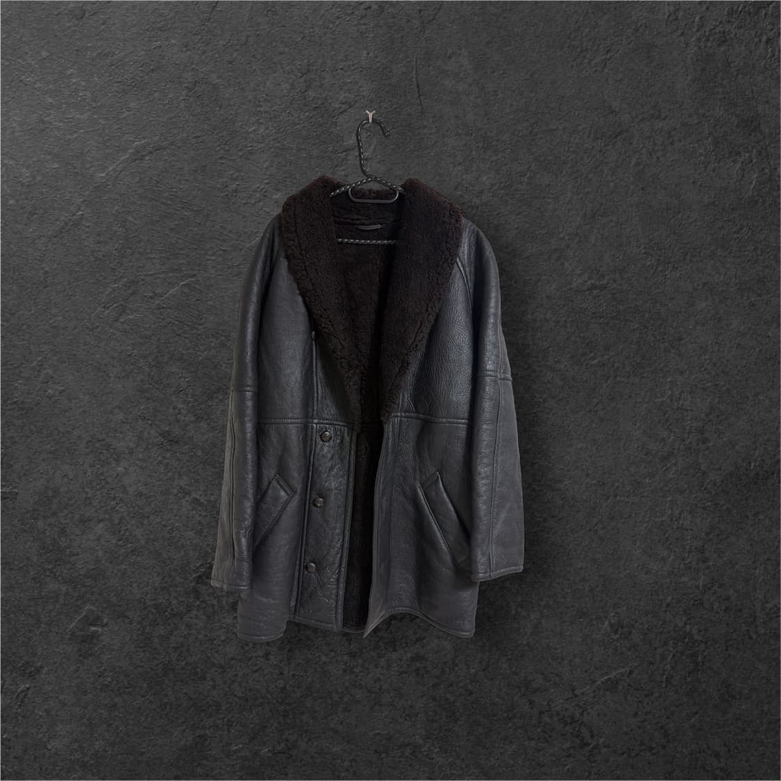 Gianfranco Ferre 빈티지 리얼 무스탕 자켓 Italy 상품이미지2