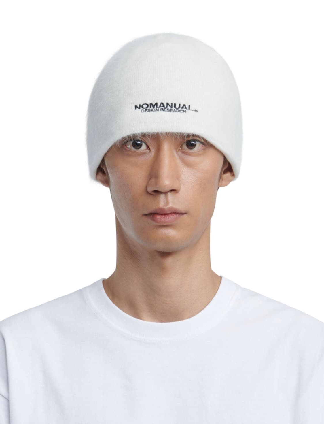 노매뉴얼 화이트 로고 비니 상품이미지3