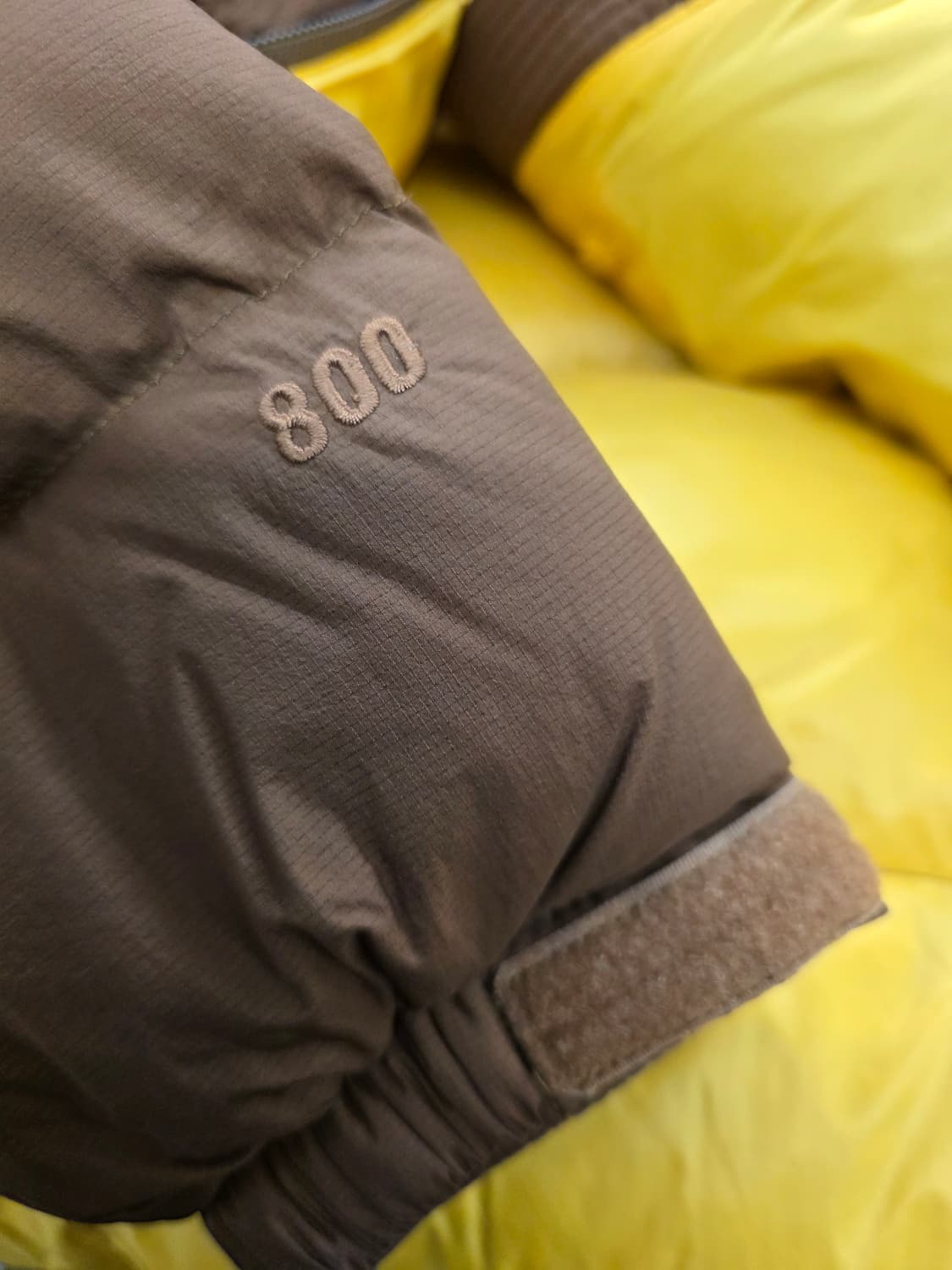 노스페이스 화이트라벨 800 하이벤트 구스다운 패딩점퍼.   싸이즈 85 상품이미지5