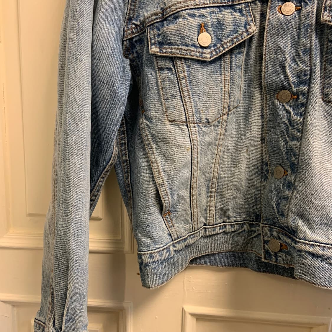 80s-90s USA 랭글러 데님트러커 상품이미지3