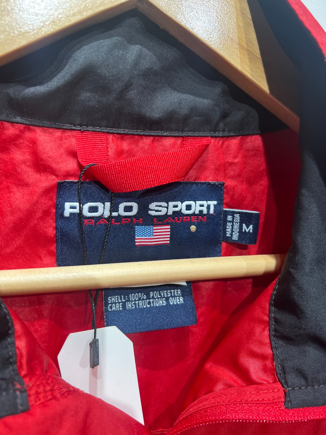 폴로 스포츠 스펠로고 바람막이 자켓 상품이미지3