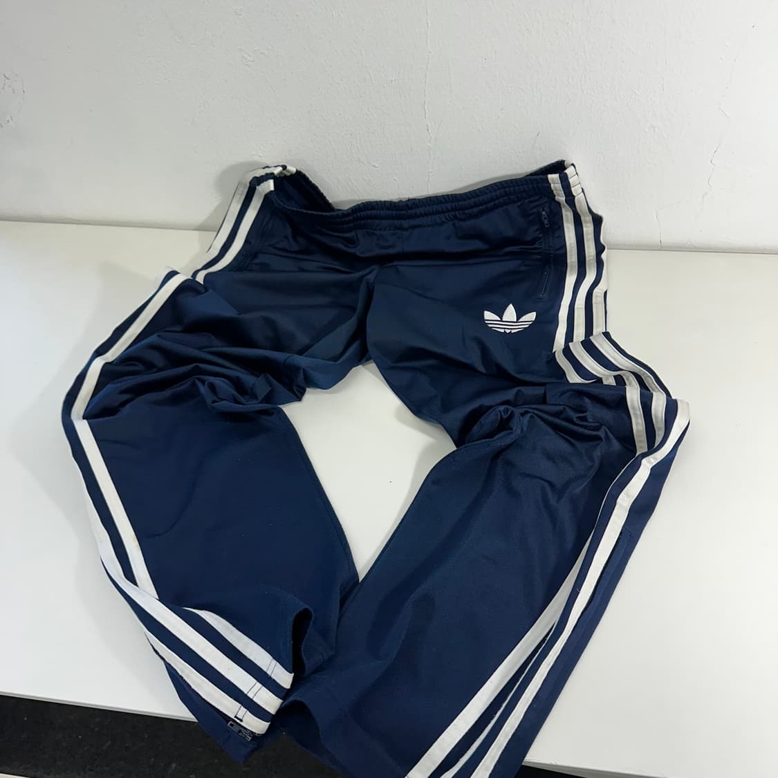 M-L 아디다스오리지날 네이비 루즈핏 파이어버드 트랙팬츠 상품이미지5