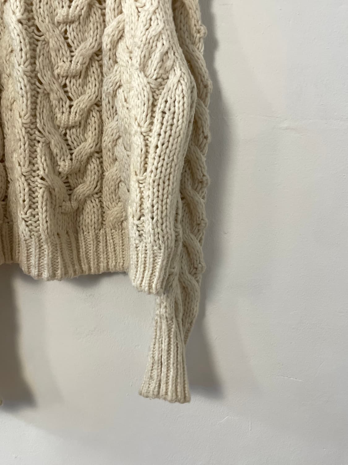  자라 케이블 니트  상품이미지4