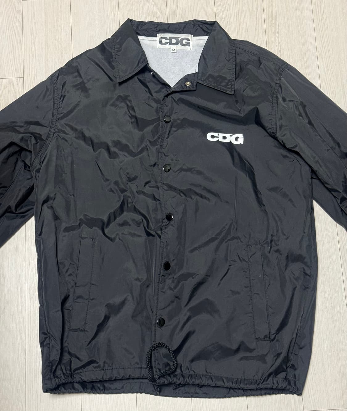 사이즈 M) 꼼데가르송 CDG 코치 자켓5 블랙 상품이미지1