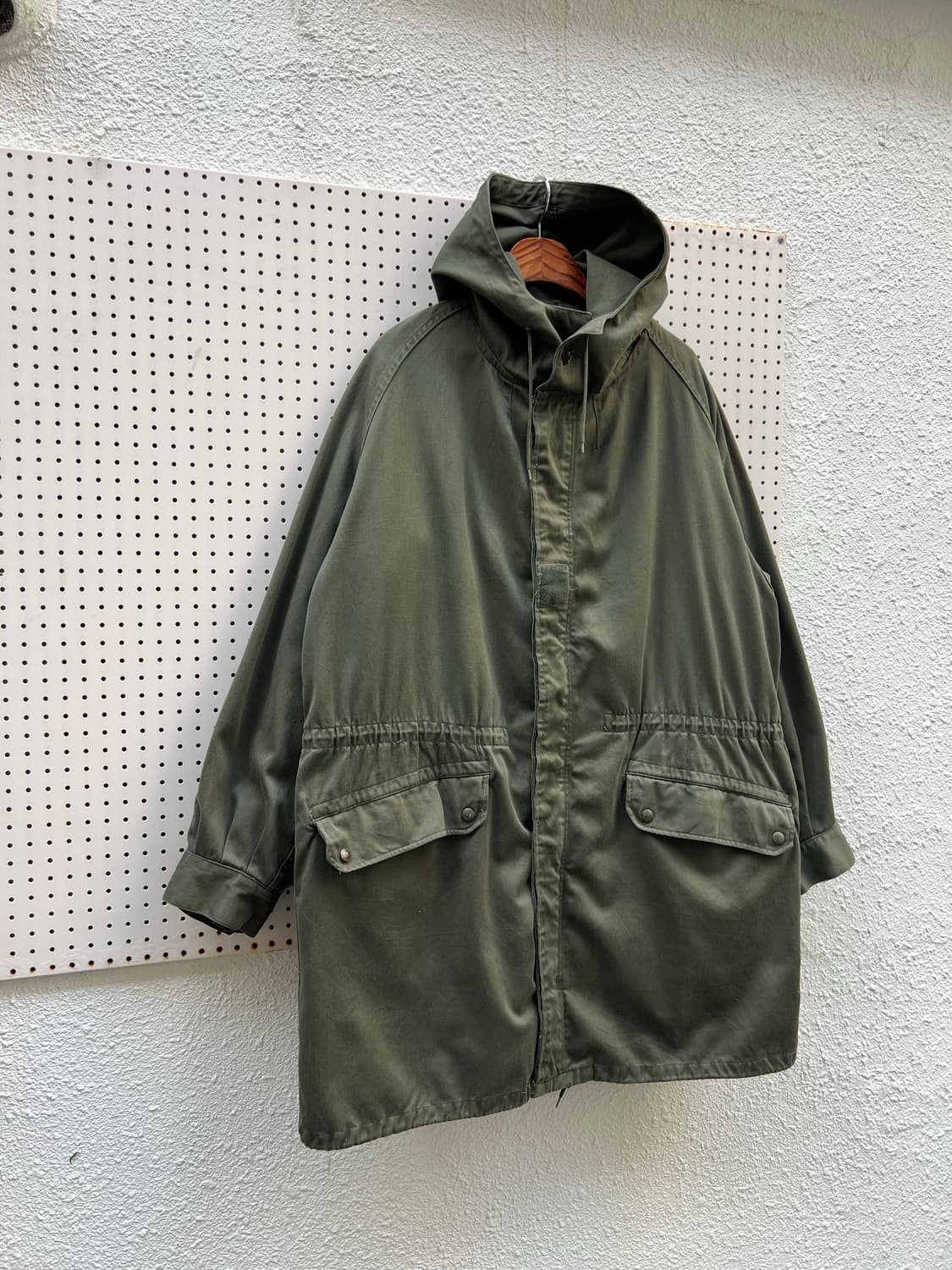 1970s FRENCH ARMY M-64 PARKA 모즈파카 개파카 상품이미지5