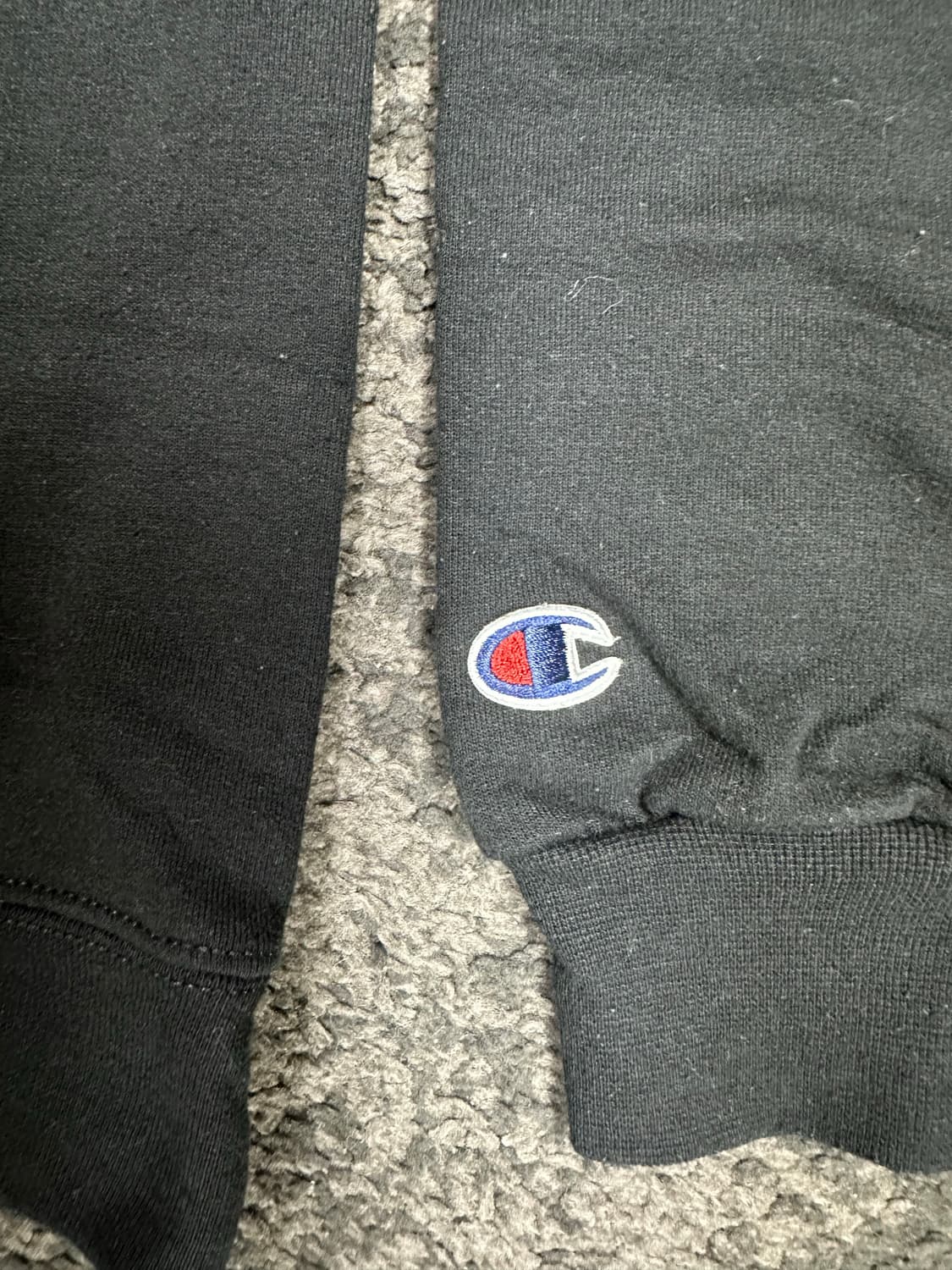 챔피온 데드맨 콜링 프린팅 후드 블랙 XL 상품이미지4