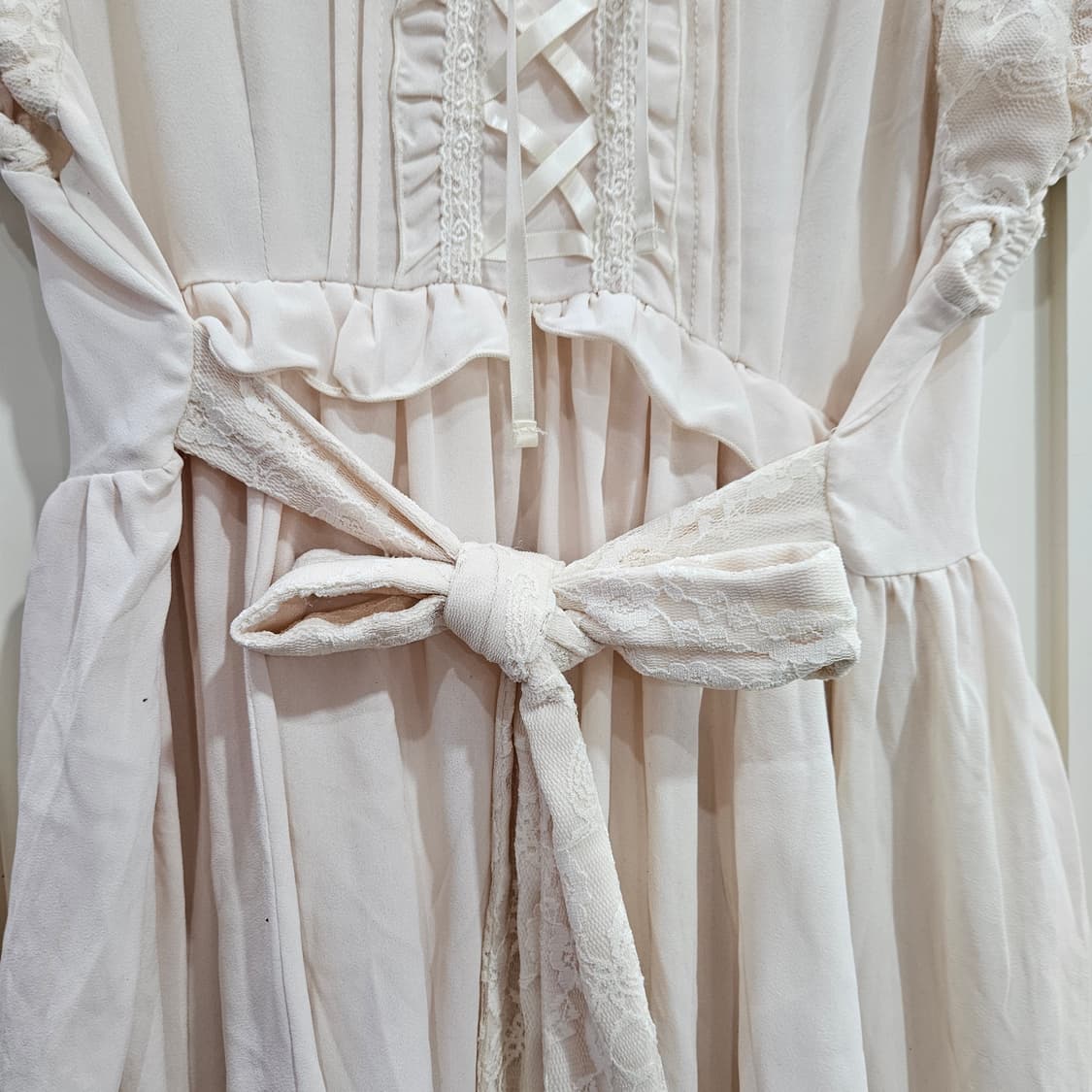 엑시즈팜(Axes femme) 레이스 리본 원피스 상품이미지8