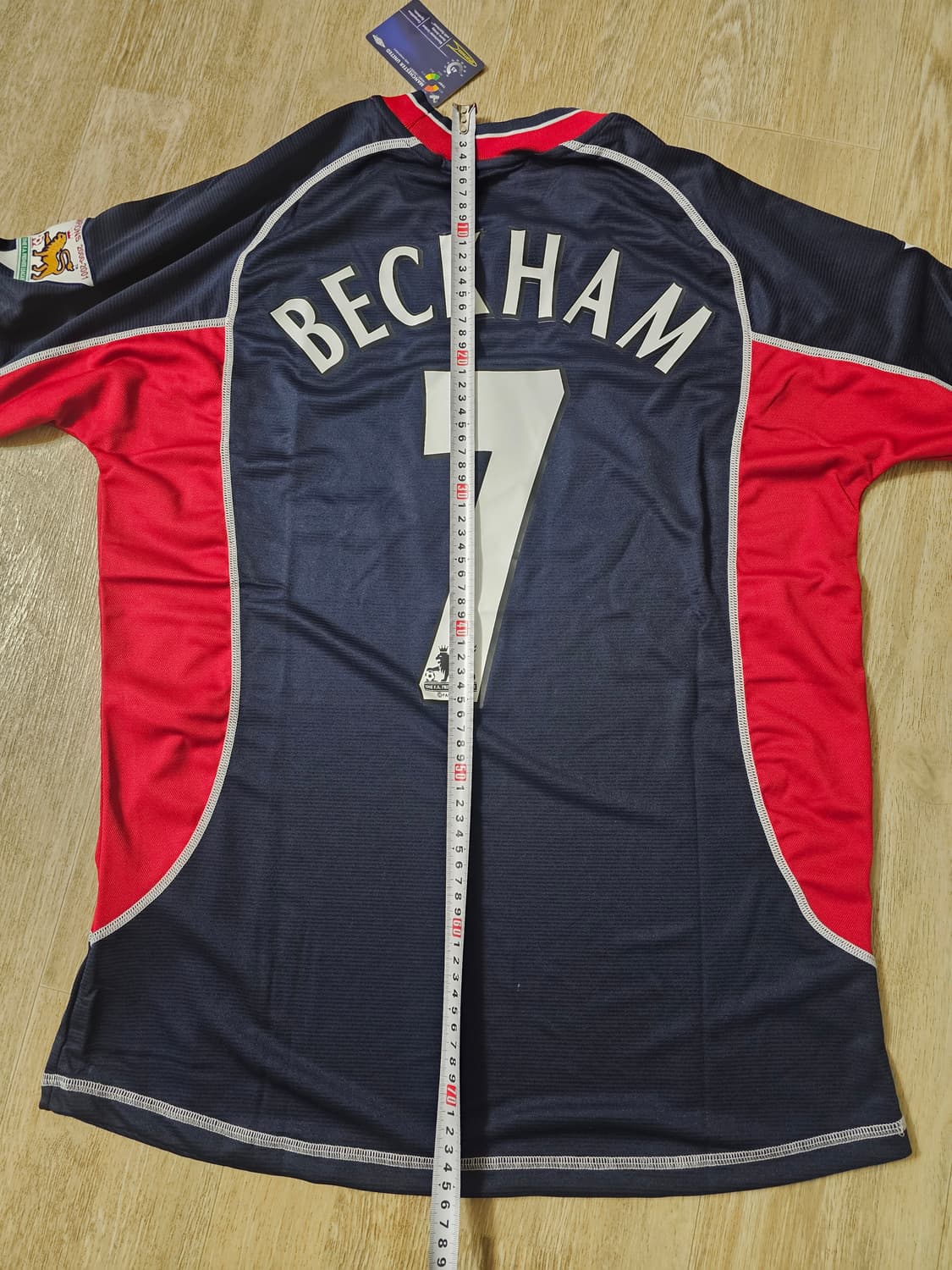 맨체스터 유나이티드 맨유 베컴 마킹 올드 유니폼 레트로 유니폼 상품이미지9
