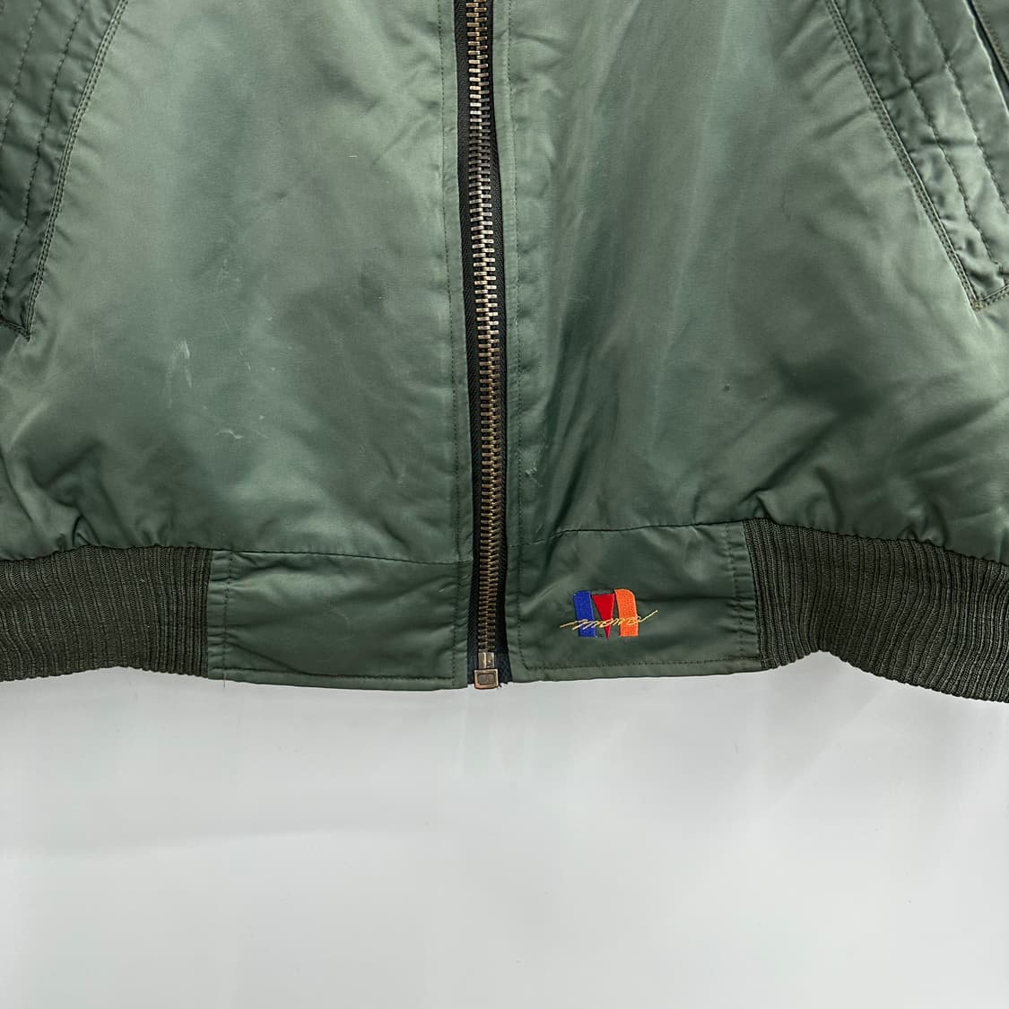 MONO SPORT 남자 패치워크 루즈핏 항공점퍼 상품이미지4