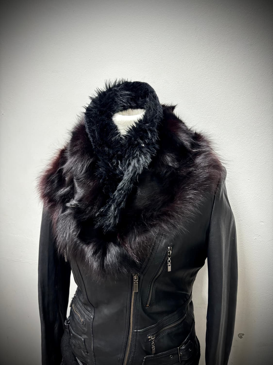  Robo Fox Fur Trimming SheepSkin Buckle  상품이미지4