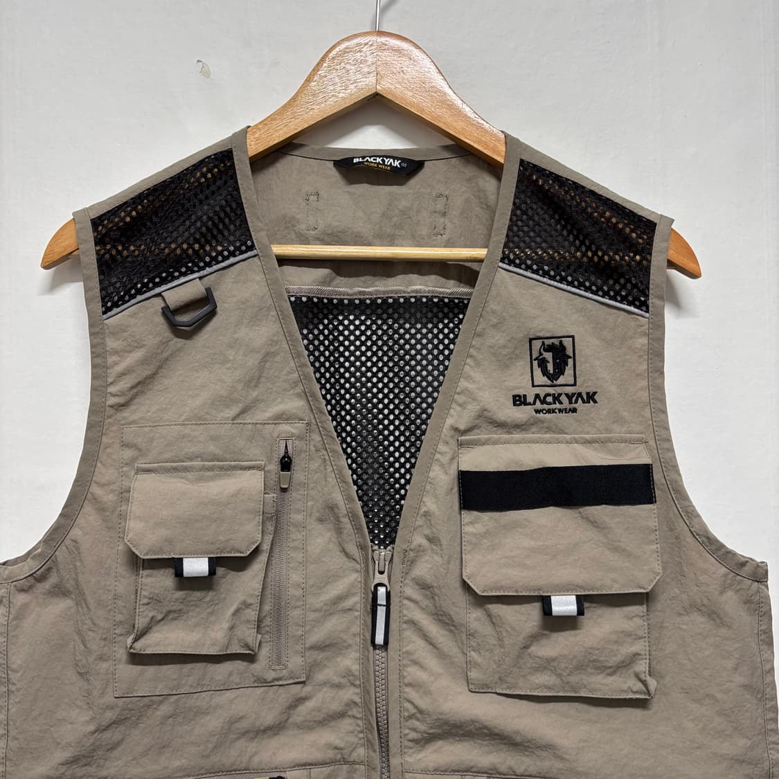 블랙야크 워크웨어 베이지 조끼 상품이미지2