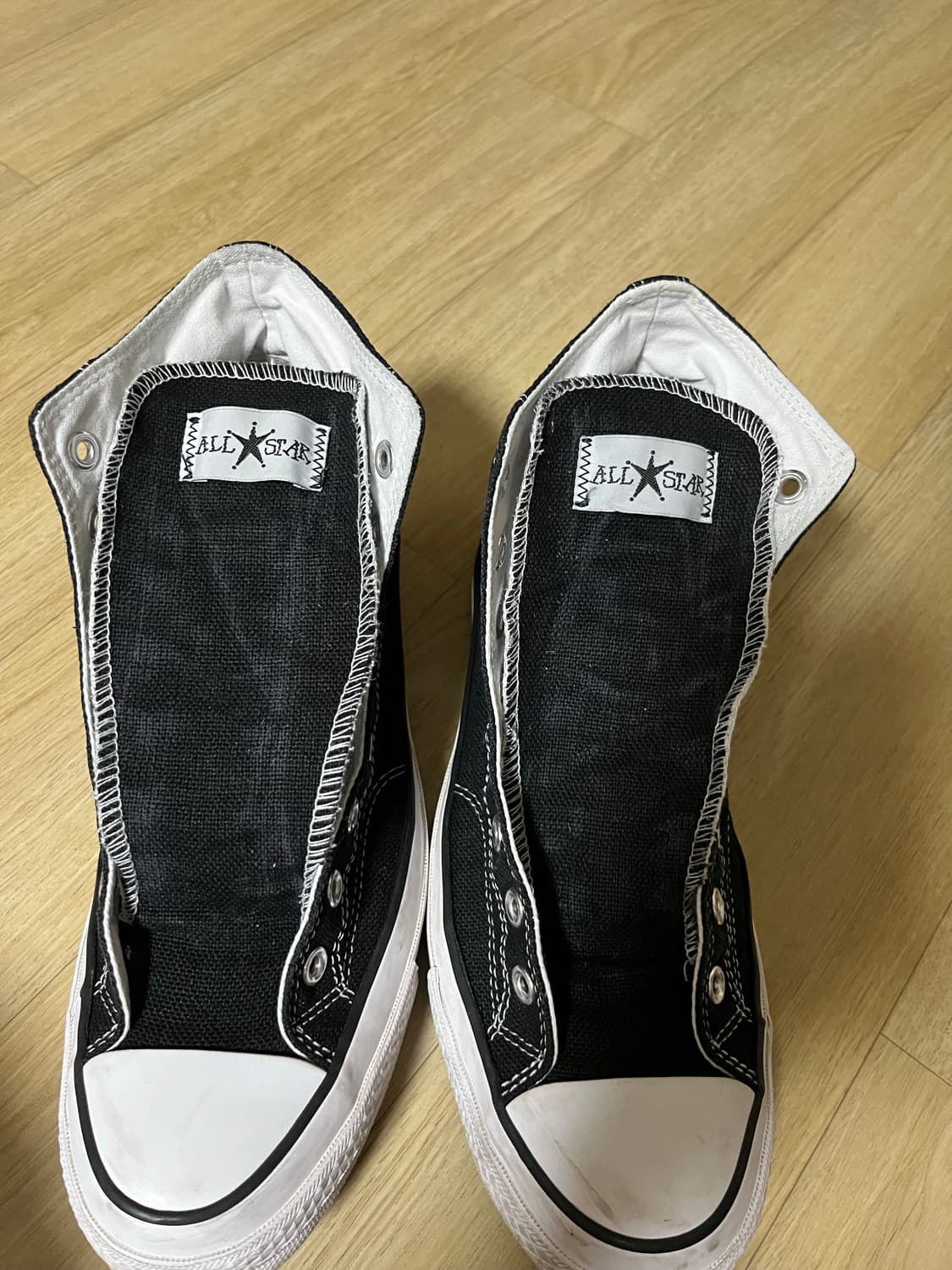 컨버스 x 스투시 척 70 하이 블랙 상품이미지5