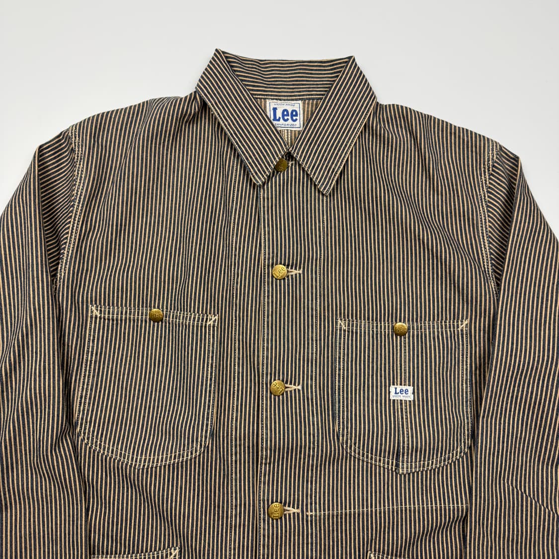 (105) 리 재팬 히코리 데님 커버올 자켓 상품이미지3