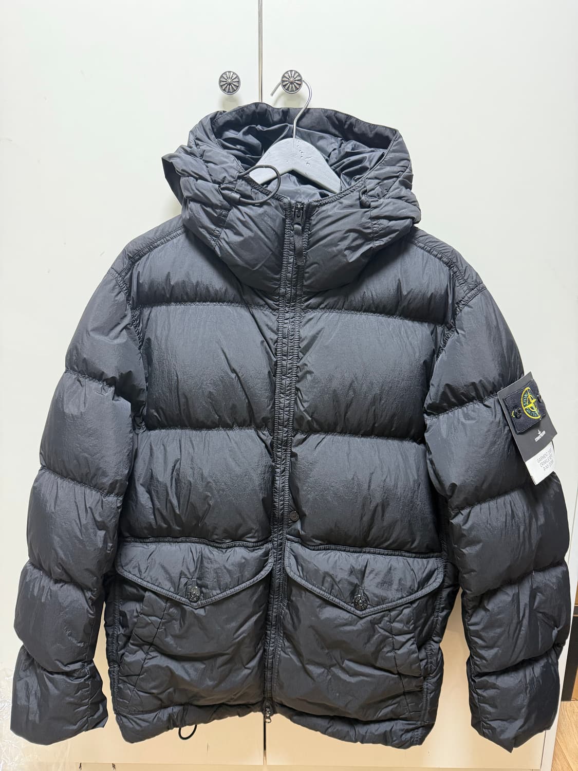 스톤아일랜드 크링크랩스 후드 자켓 24fw XL 상품이미지1