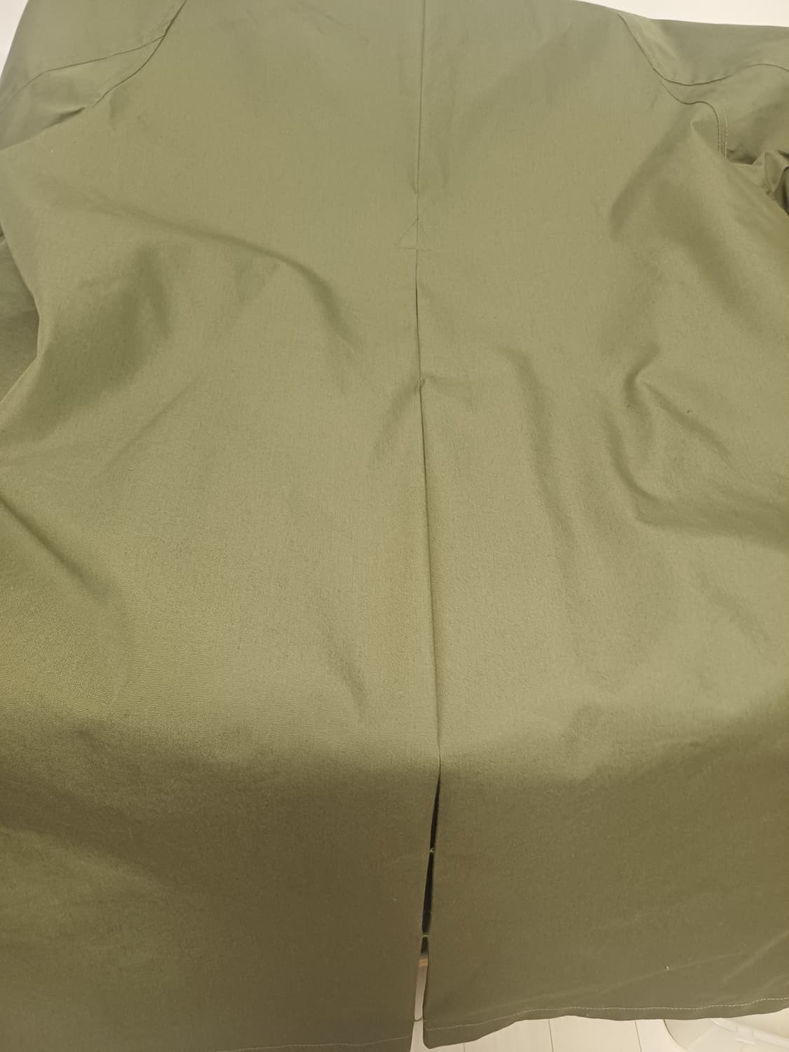 h&m 오버사이즈 남성 카 코트 S [카키그린] 상품이미지9