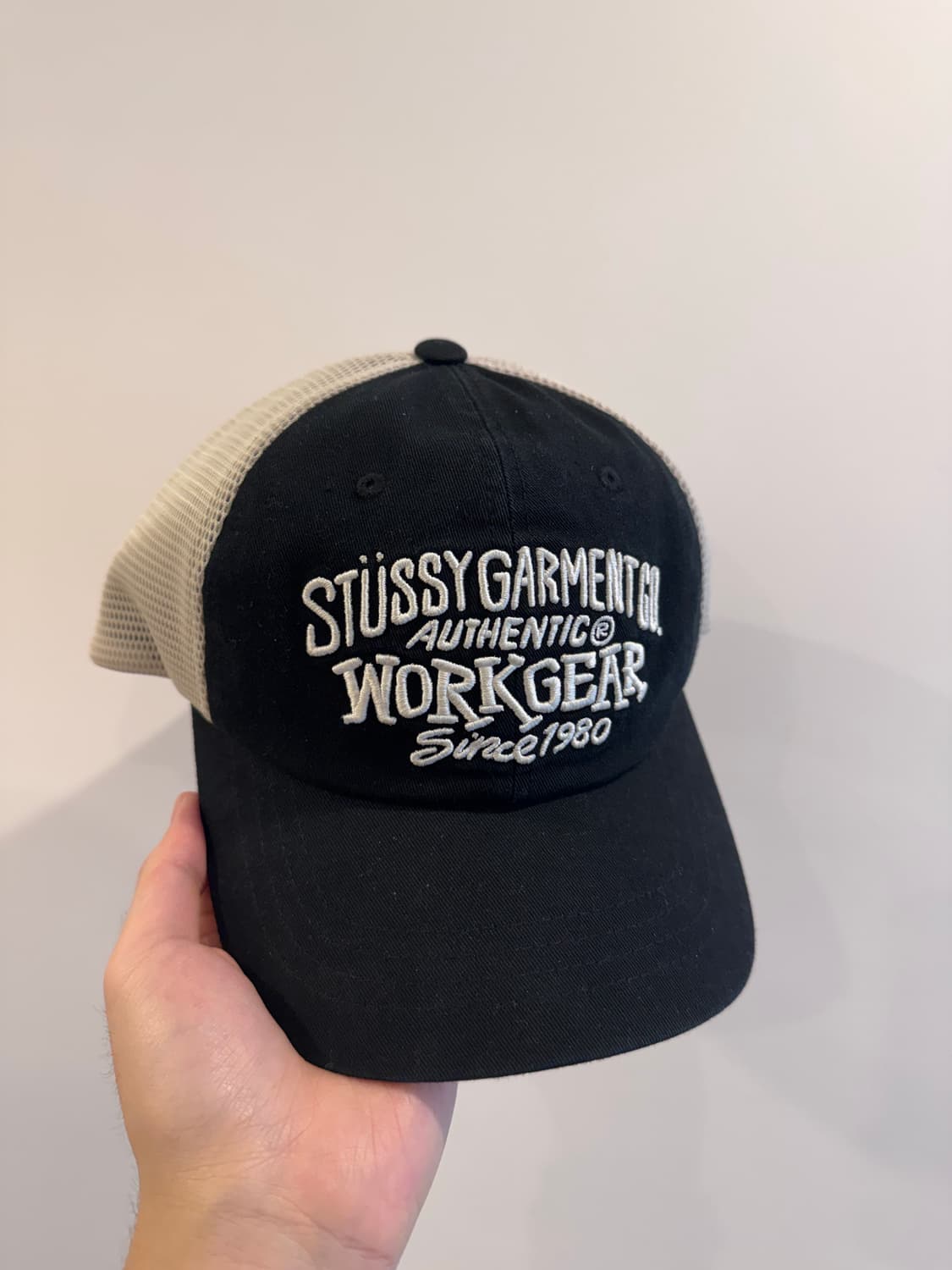 스투시 로우 프로파일 워크기어 스트립백 블랙 상품이미지1