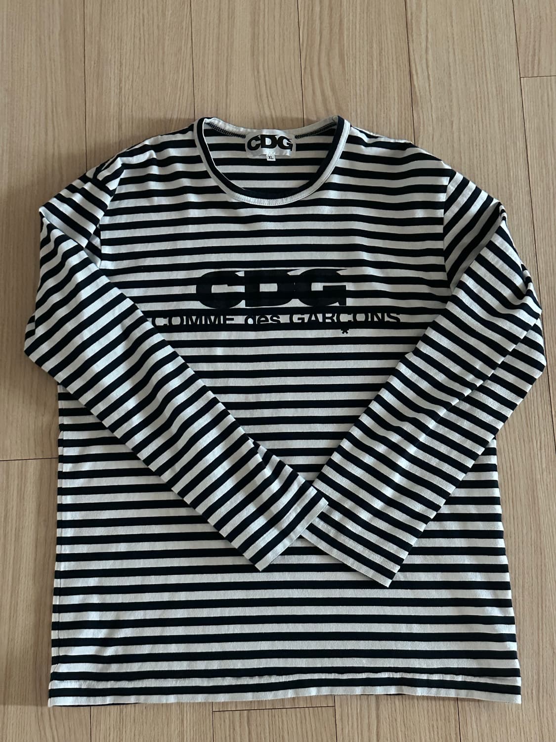 꼼데가르송 cdg 스트라이프 롱슬리브 상품이미지1