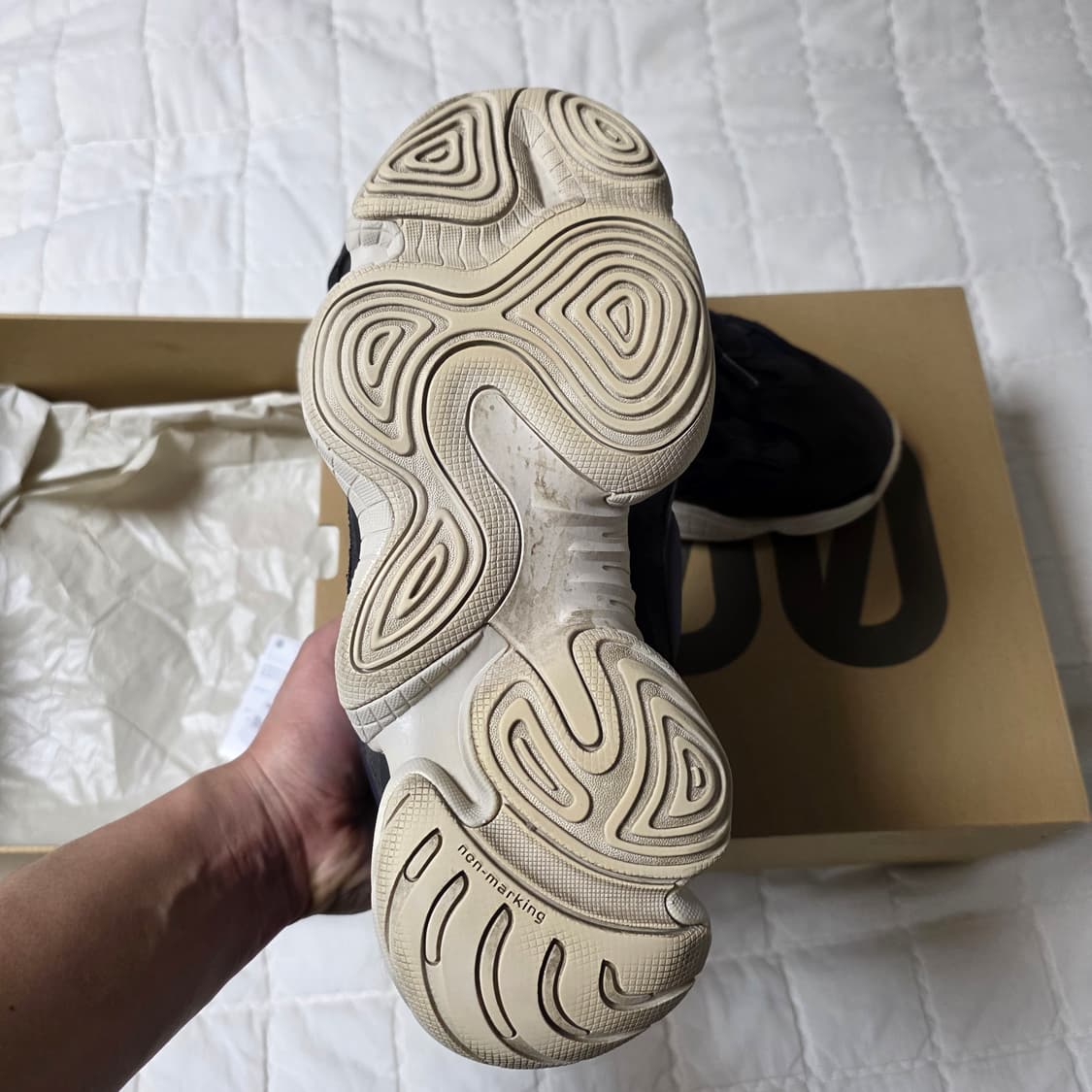 (중고) 아디다스 이지 500 하이 슬레이트 280사이즈 상품이미지5