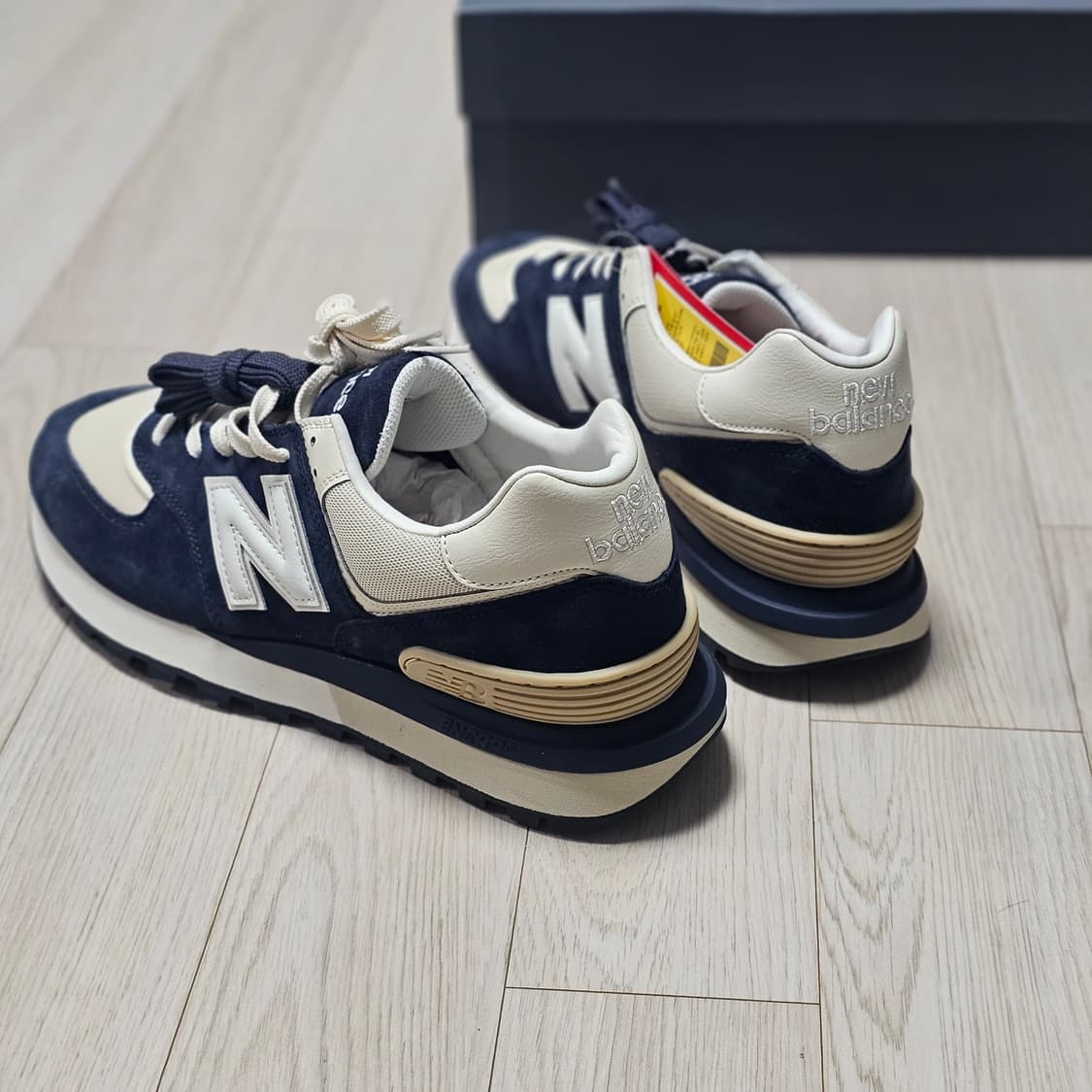 새제품290 뉴발란스 574 레거시 네이비 블루 U574LGRN 상품이미지8