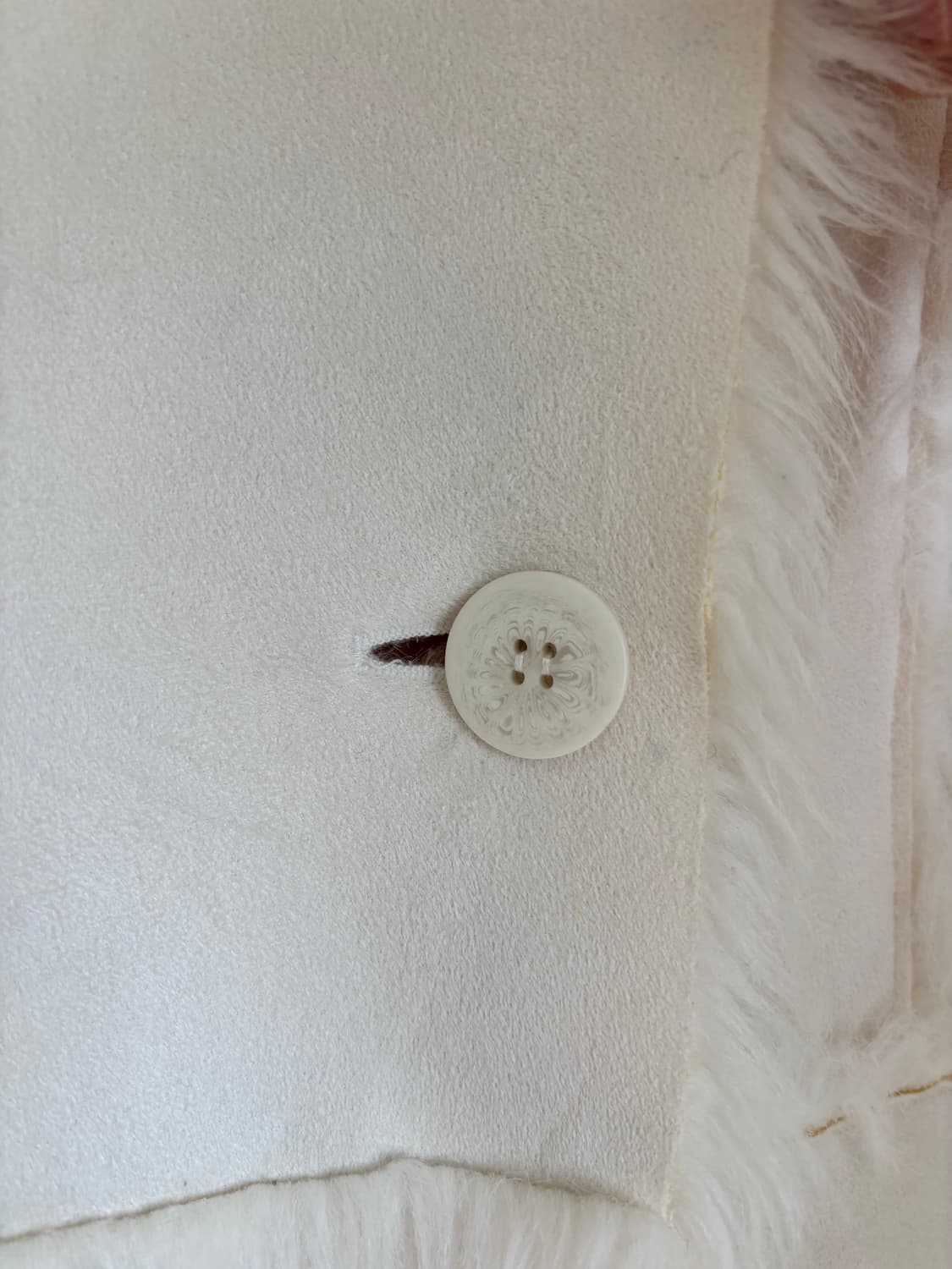 프레우마르 빈티지 화이트퍼 코트 상품이미지3