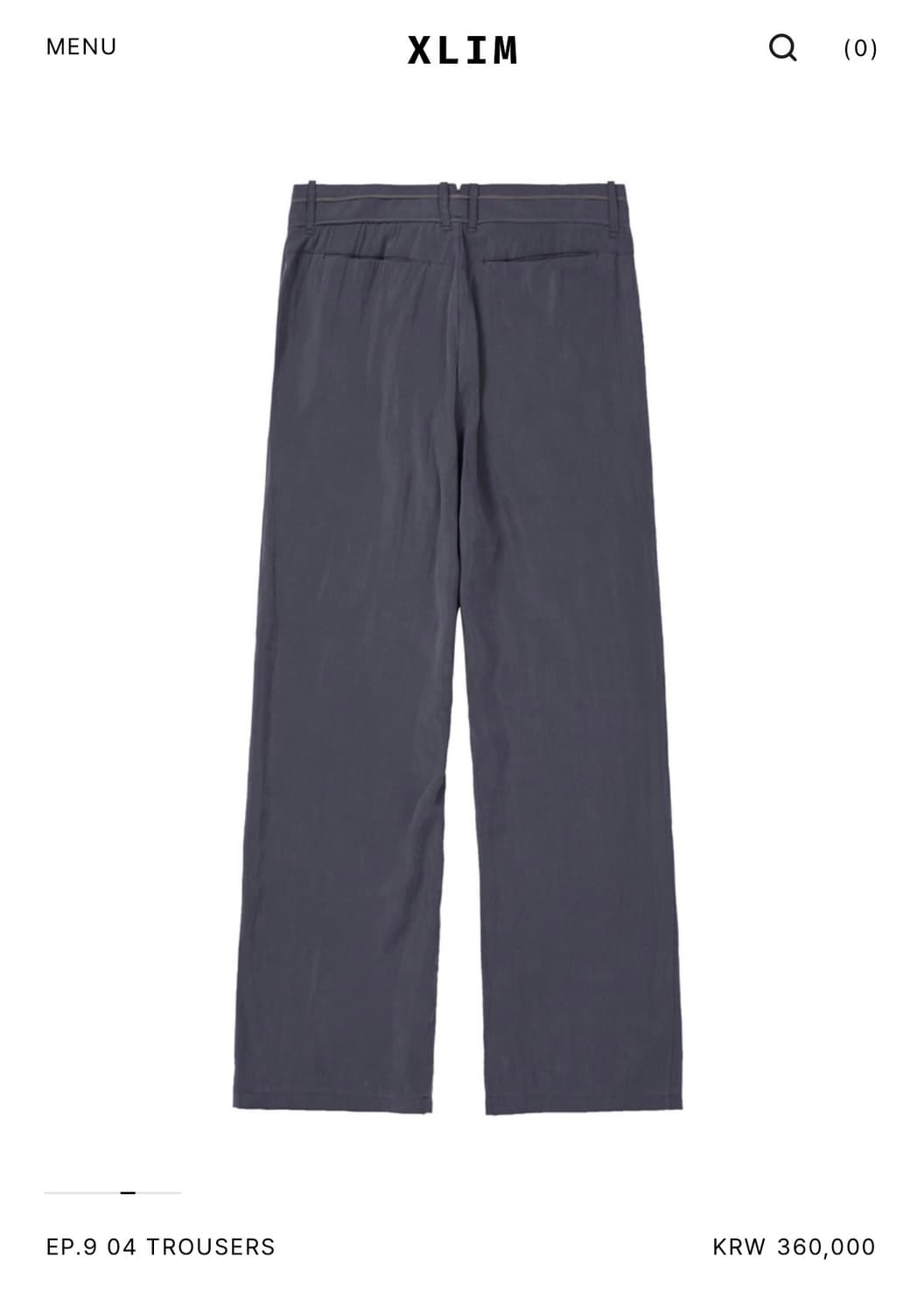 Xlim EP.9 04 trousers M 상품이미지2