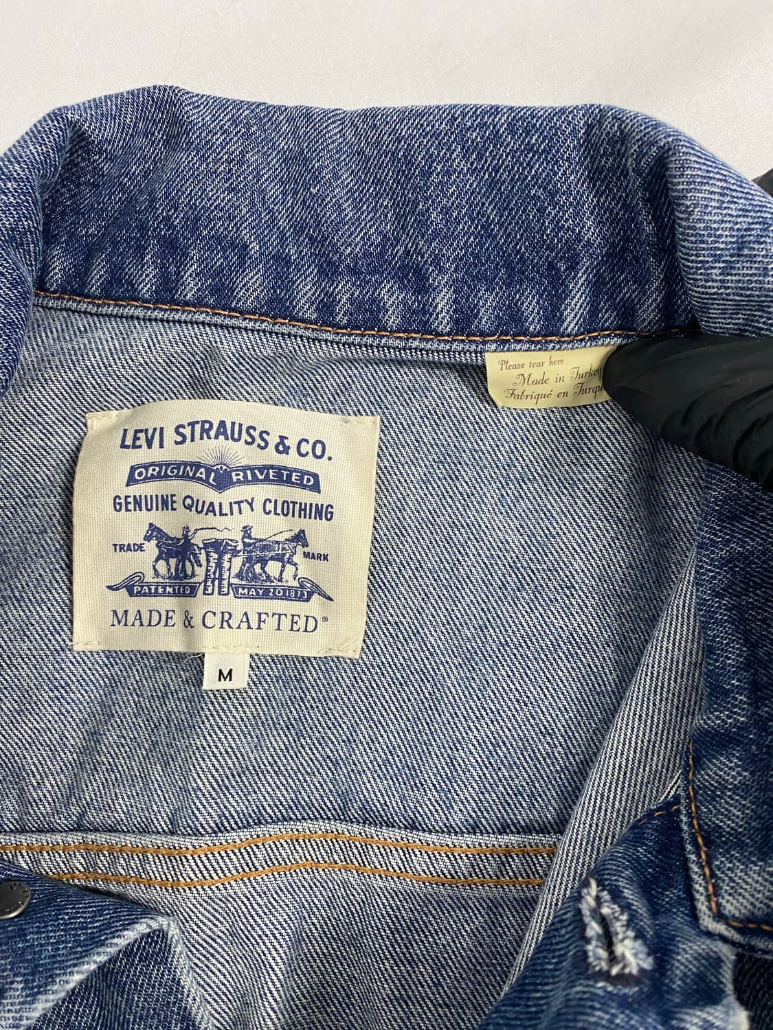 리바이스 메이드 앤 크래프트 LMC 트러커 2세대 자켓 M 상품이미지6