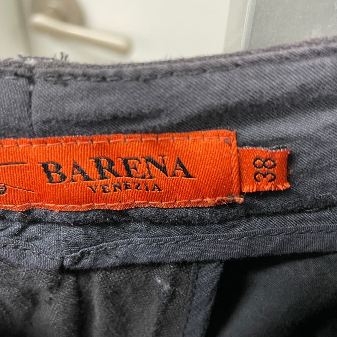 바레나 마 100% 블랙 팬츠 38(W) 상품이미지5