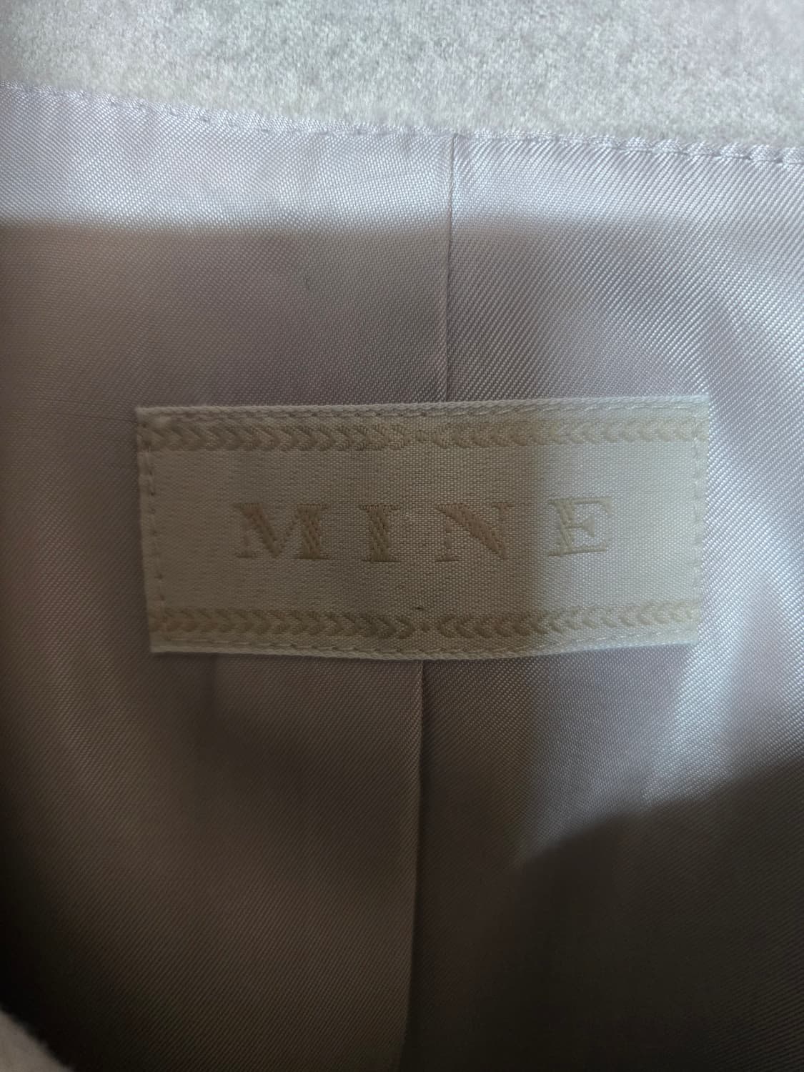 한섬 MINE 여성 모 봄.가을 자켓 88-98-165 66 상품이미지5