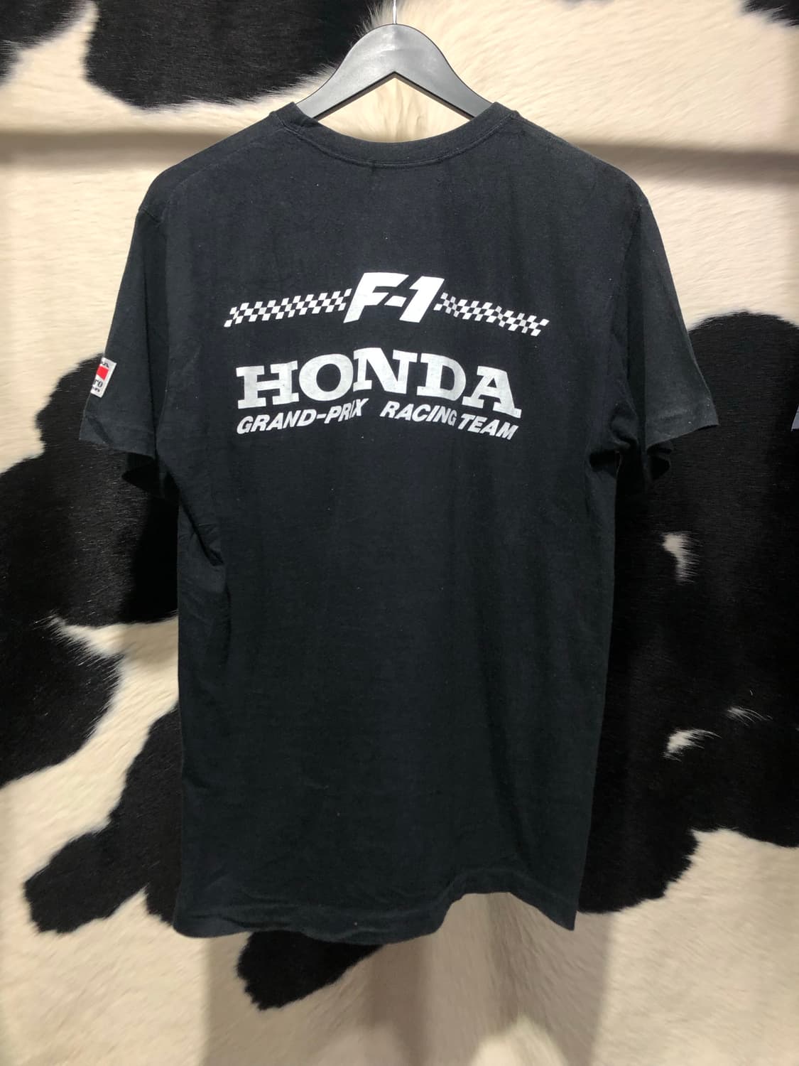 Honda 프린팅 블랙 반팔  상품이미지1
