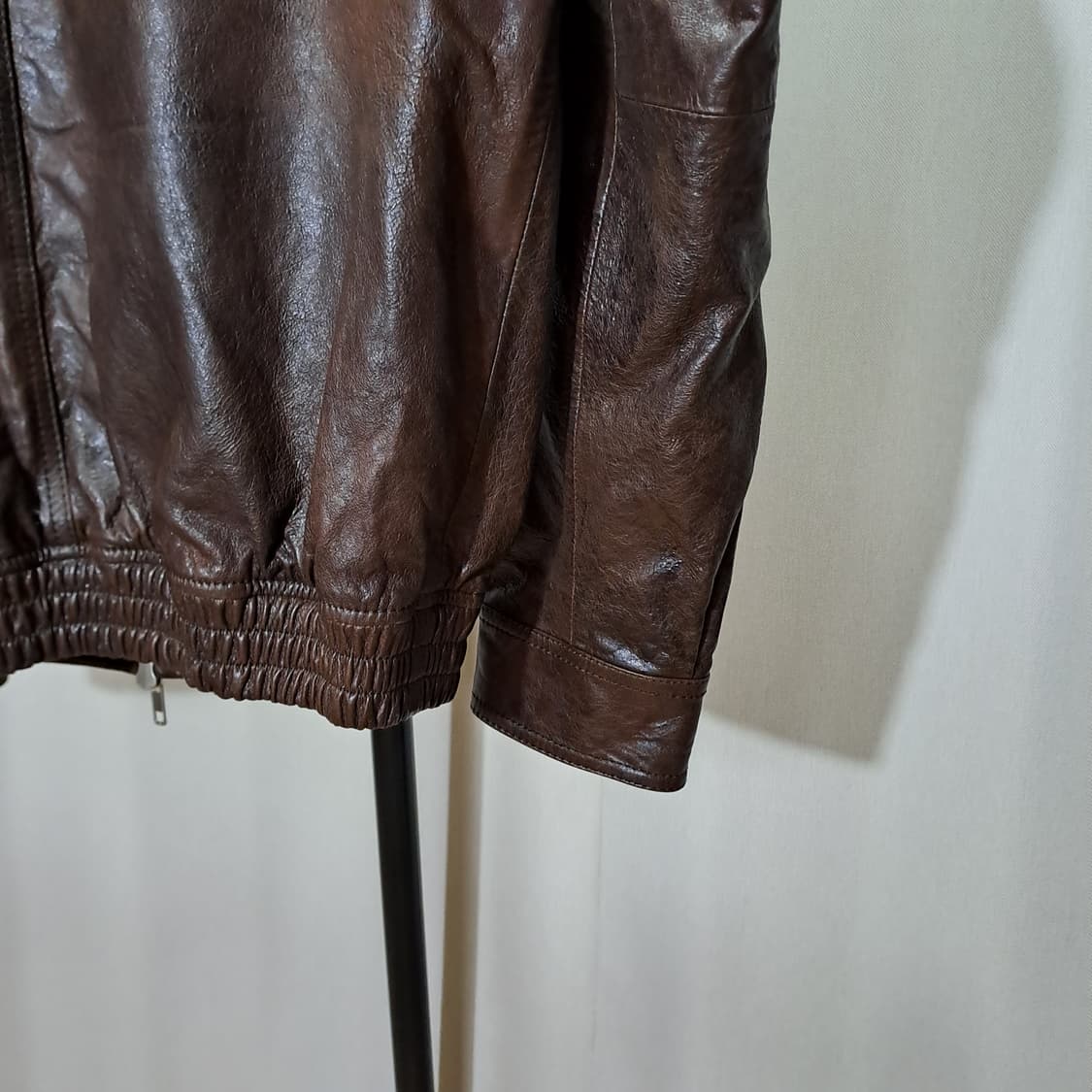 (택포) 던스트 램스킨 가죽자켓 M B743 상품이미지6