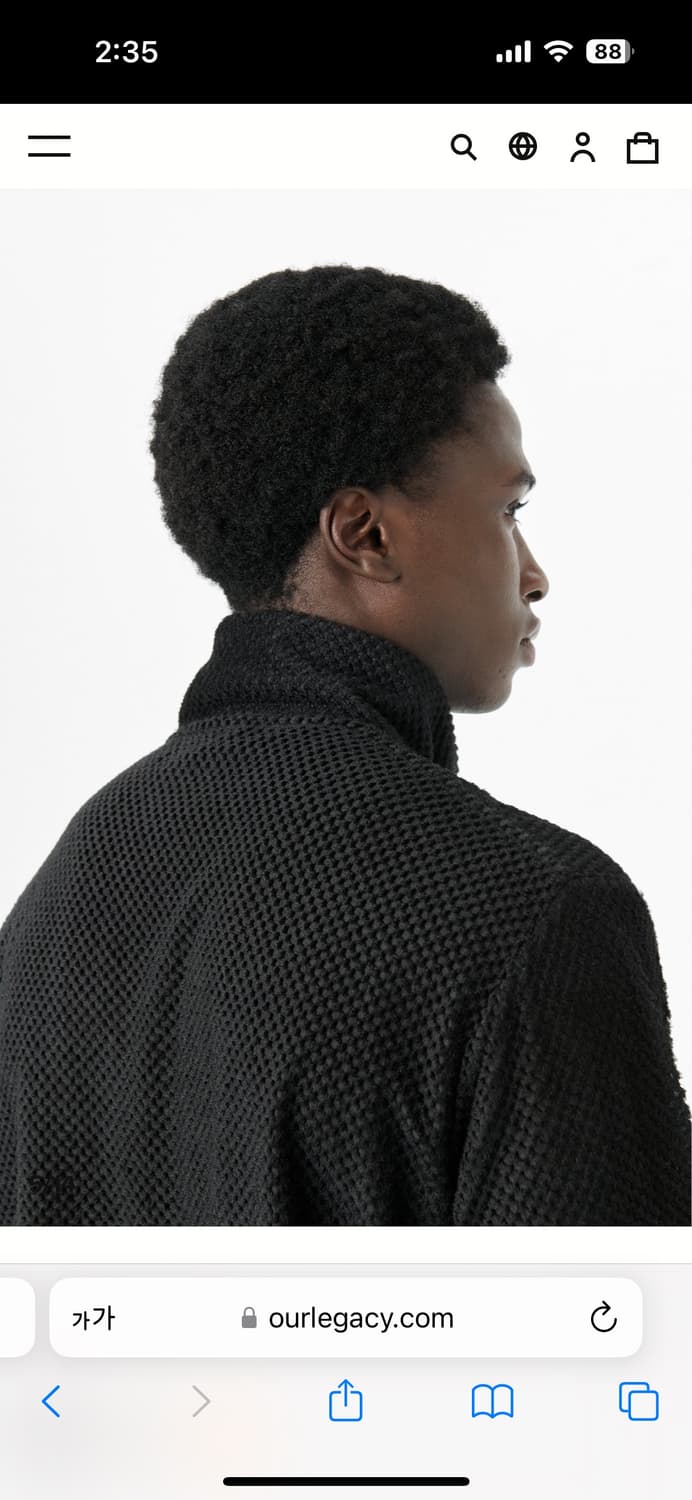 OUR LEGACY WORKSHOP SPORT HALF ZIP 상품이미지4