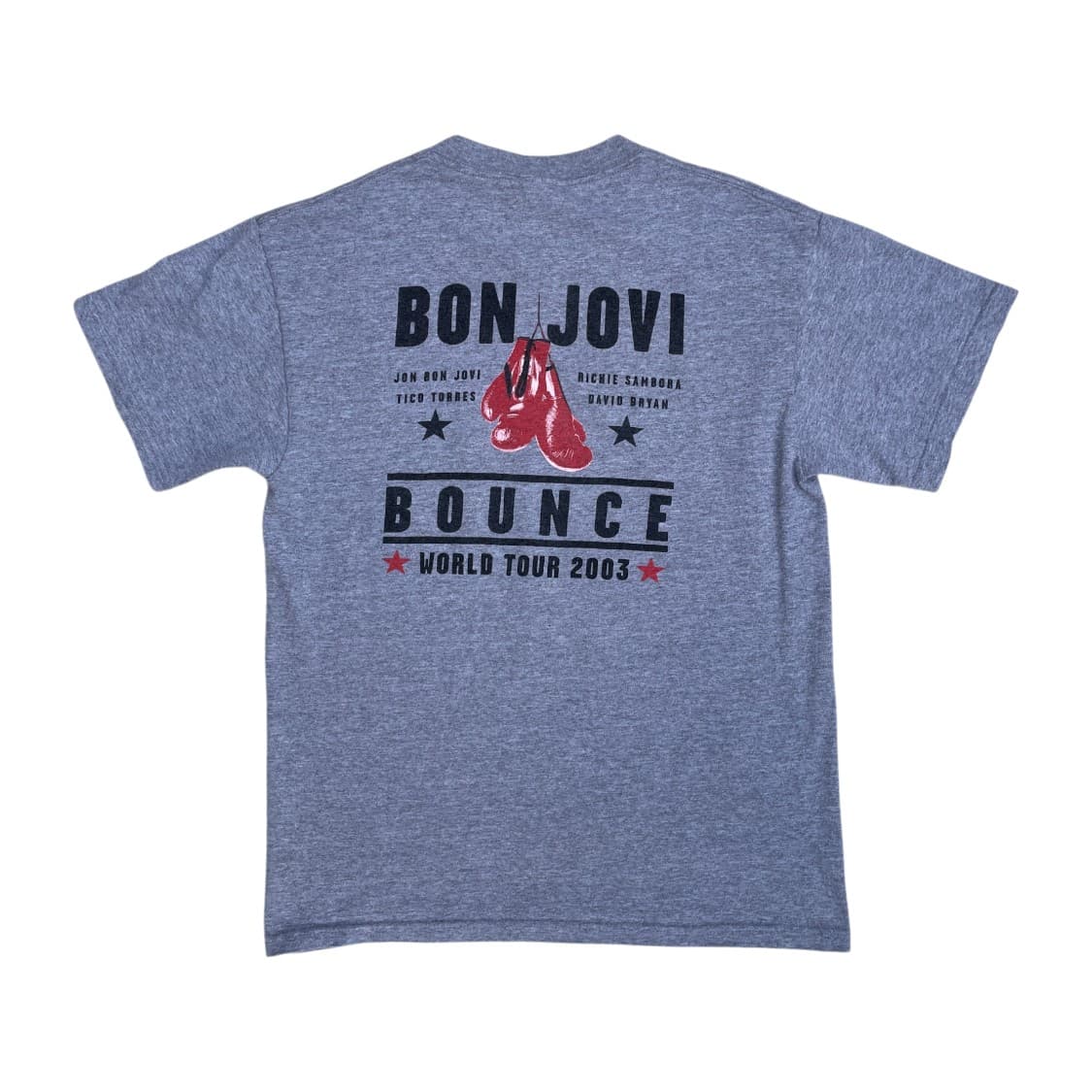 [M] 00s Bon Jovi 본조비 2003 월드 투어 빈티지 티셔츠 상품이미지4