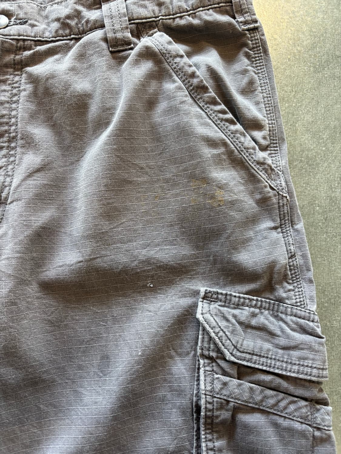 칼하트 carhartt 빈티지 그레이 카고팬츠 상품이미지8