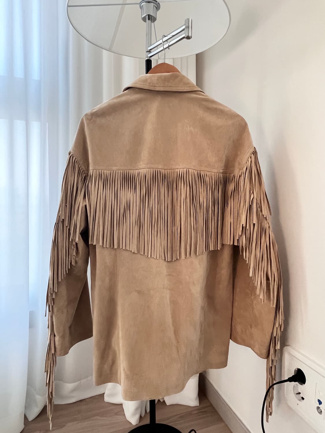 ZARA 자라 스웨이드 프린지 자켓 상품이미지2