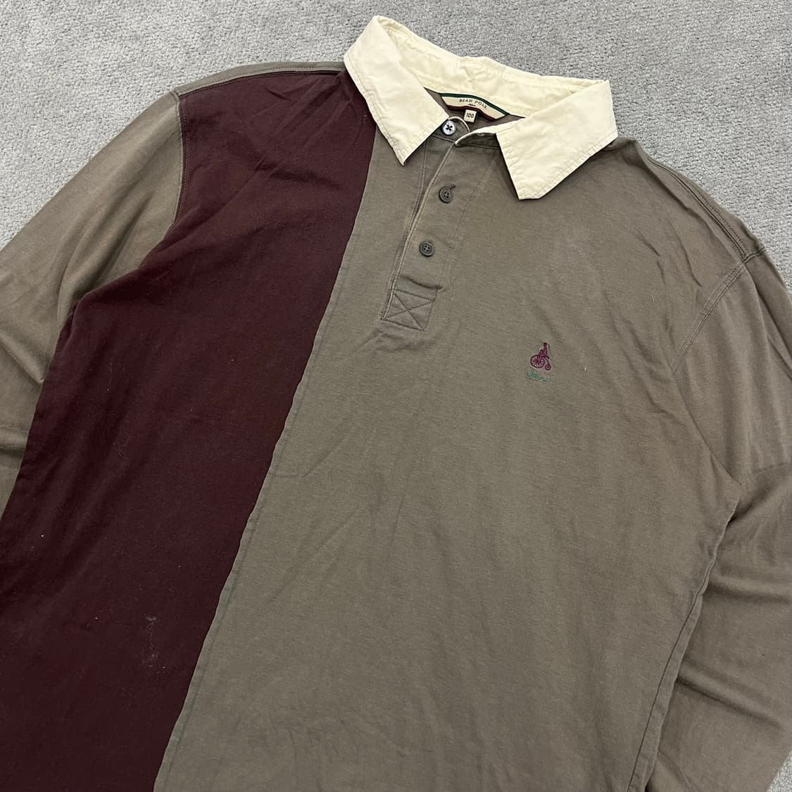 100 빈폴 럭비 카라 긴팔 티셔츠 상품이미지2