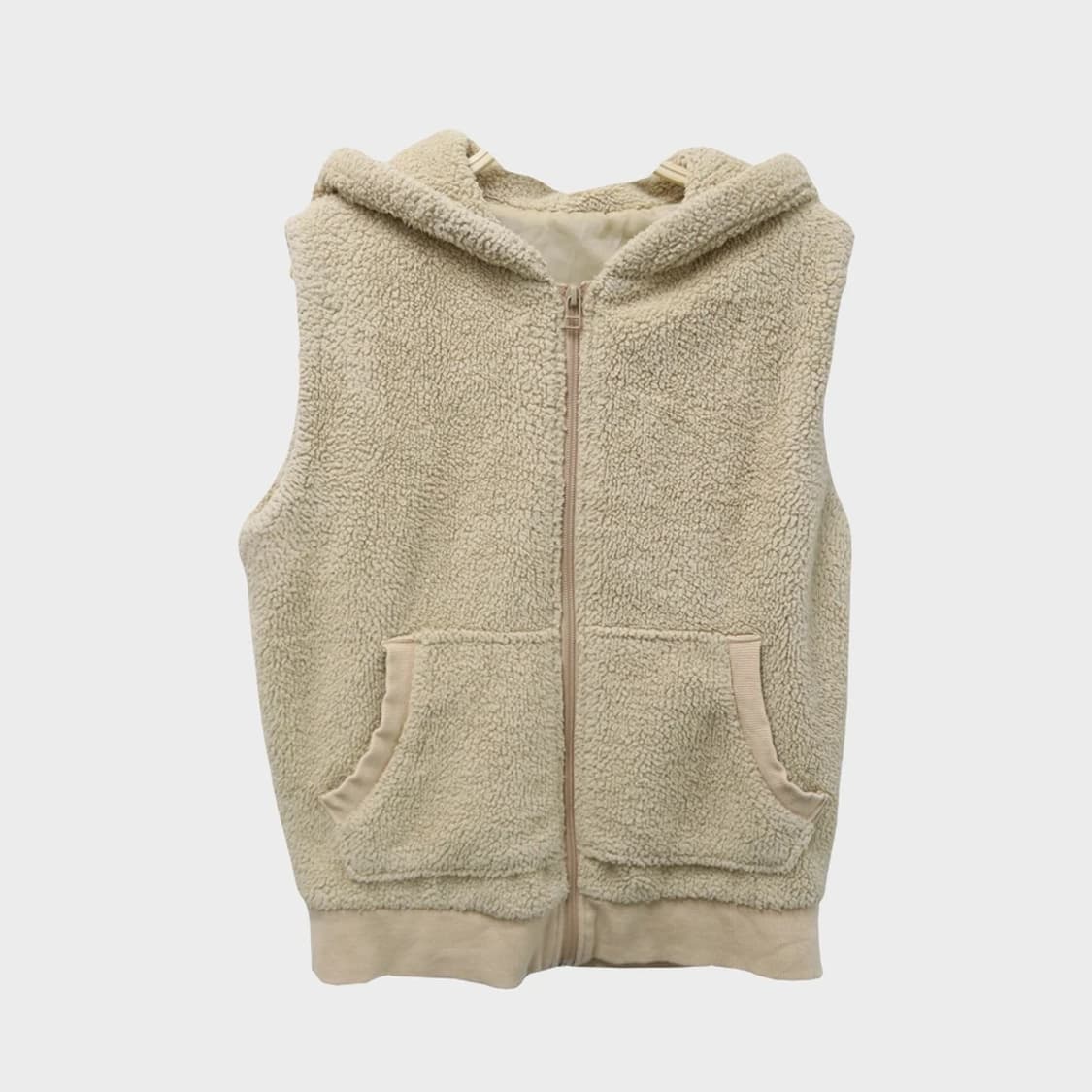 N,N, 플리스 후드 베스트 63731 상품이미지1