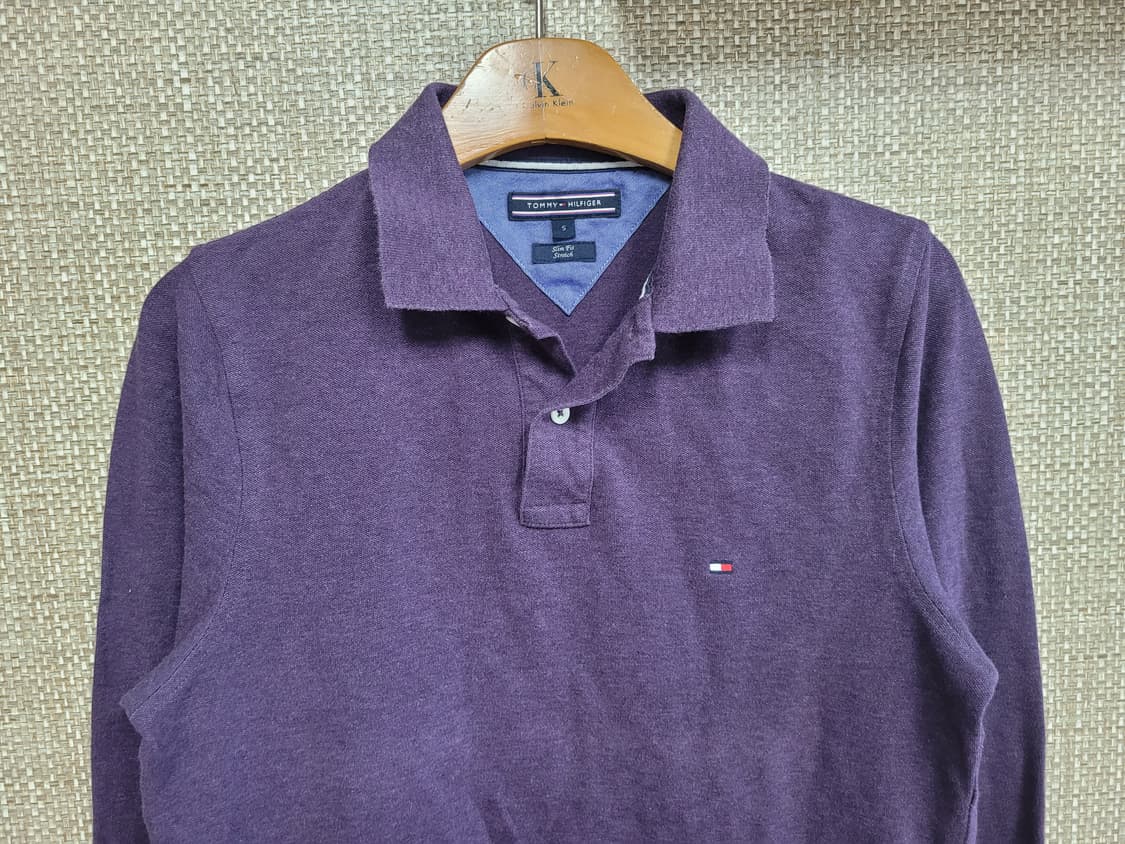 S 95사이즈 타미힐피거 긴팔 카라티 빈티지 pk 아메카지  상품이미지2