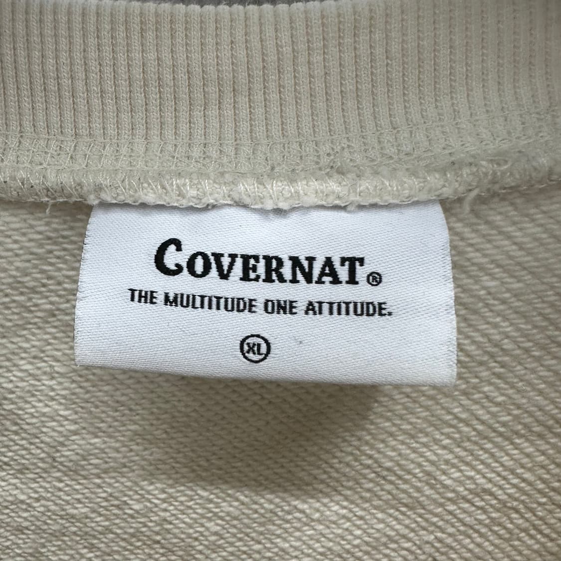 105 커버낫 남자 루즈핏 맨투맨 상품이미지3