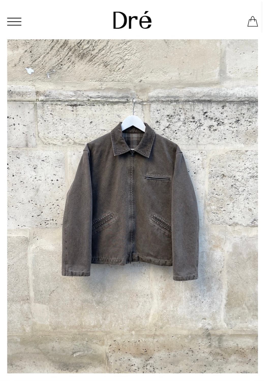 드레프로젝트 DG자켓 2사이즈 상품이미지1