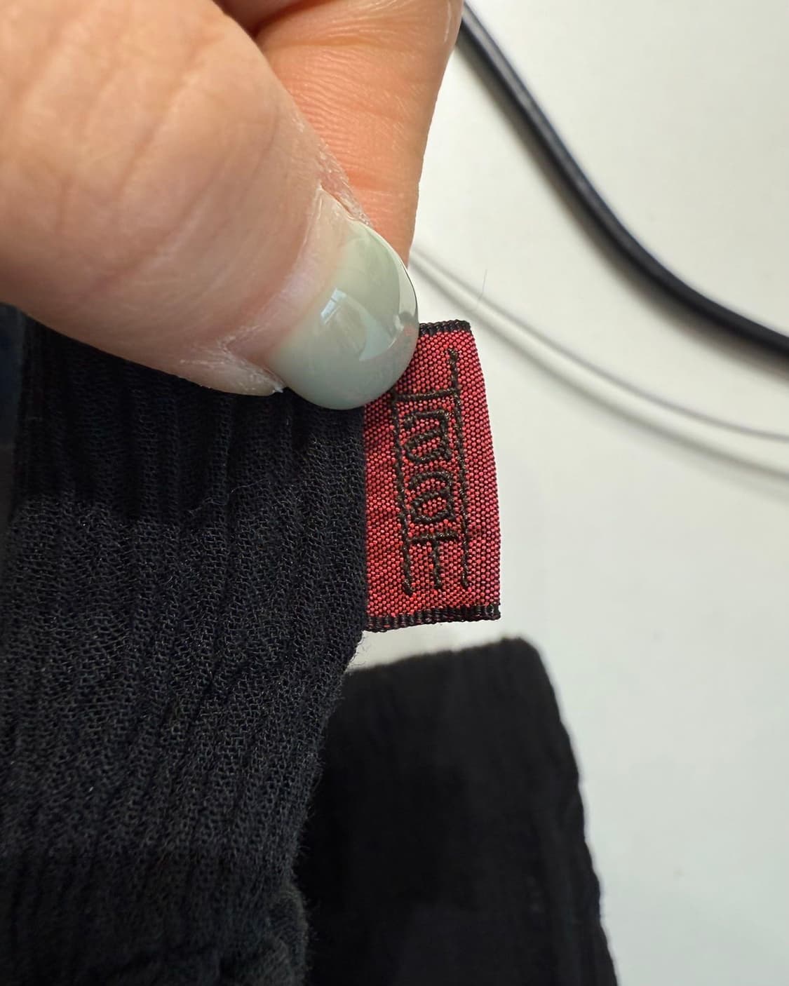 이세이미야케 하트 블랙 링컬 롱스커트  상품이미지8