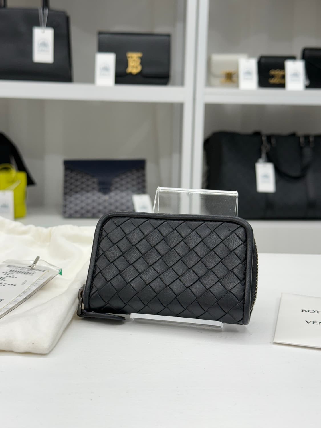 [OS] 보테가베네타 인트레치아토 코인 지갑 상품이미지1