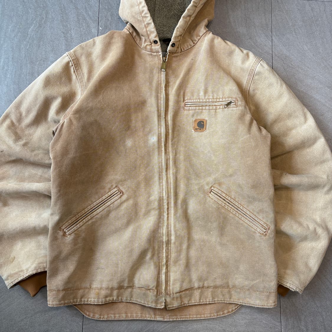 칼하트 정품 j141 덕 엑티브 시에라 자켓  상품이미지4