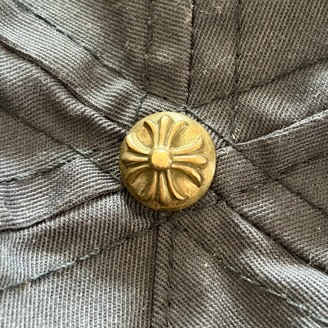 레어) 크롬하츠 세메터리 가스 스테이션 세메터리 캡 모자 네이비 OS 상품이미지4