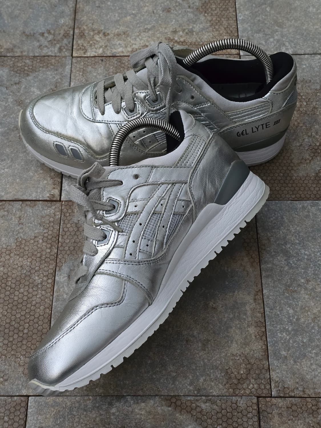 (270)아식스 젤 라이트 3 실버 상품이미지5