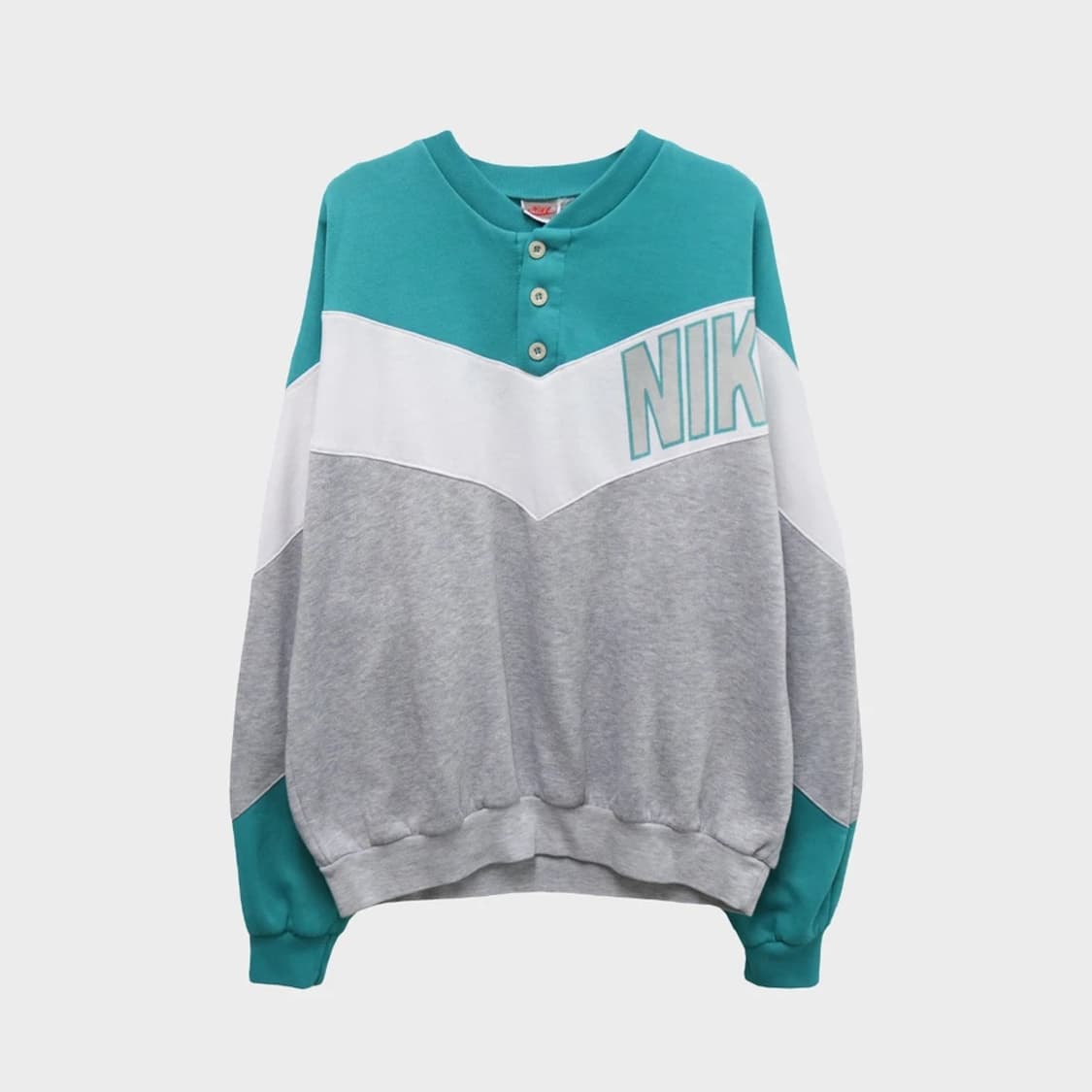 90'S 나이키 컬러 블록 맨투맨 63930 상품이미지1