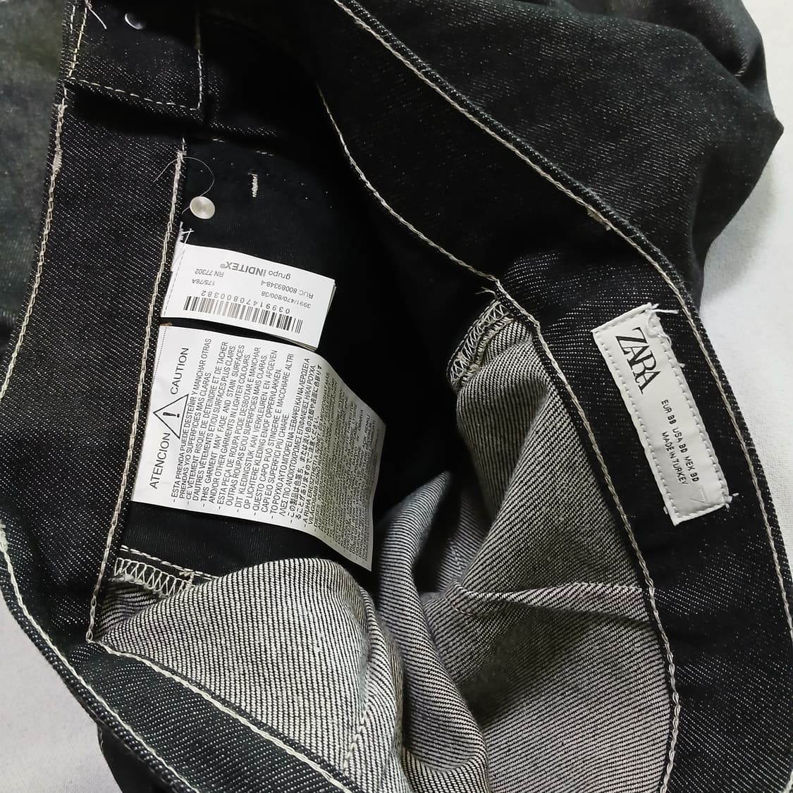 Zara 자라 카펜더 새상품급 컨디션 데님 버뮤다 반바지 상품이미지6