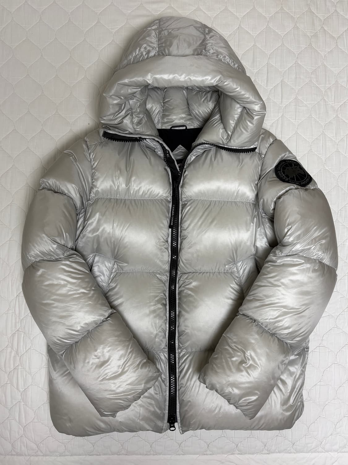 [L,105]캐나다구스 크로프톤 푸퍼 블랙라벨 패딩 국내매장판 정품 상품이미지1