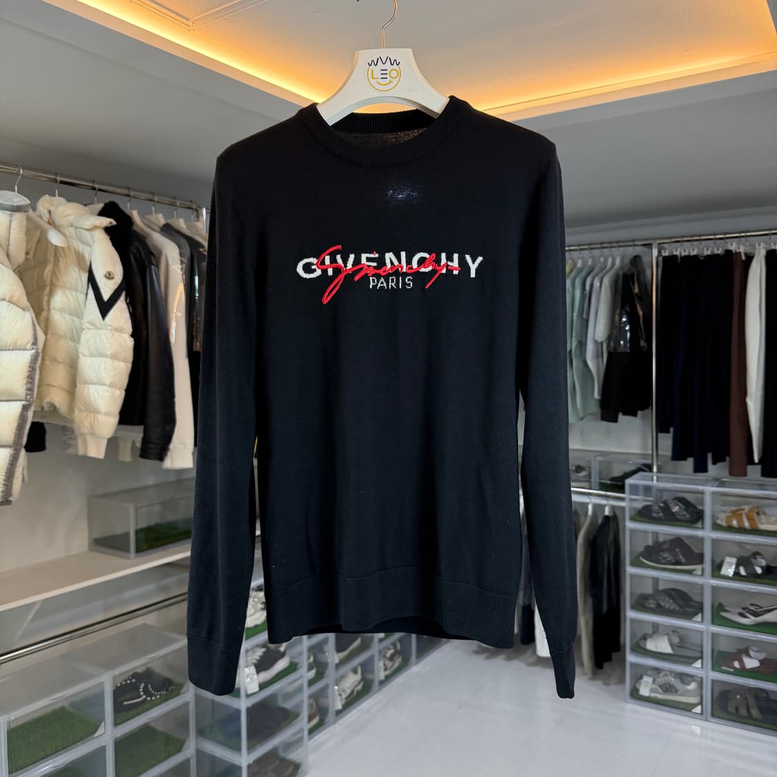 [리오브전포점] 지방시 멀티로노 파리 니트 스웨터 S 상품이미지2