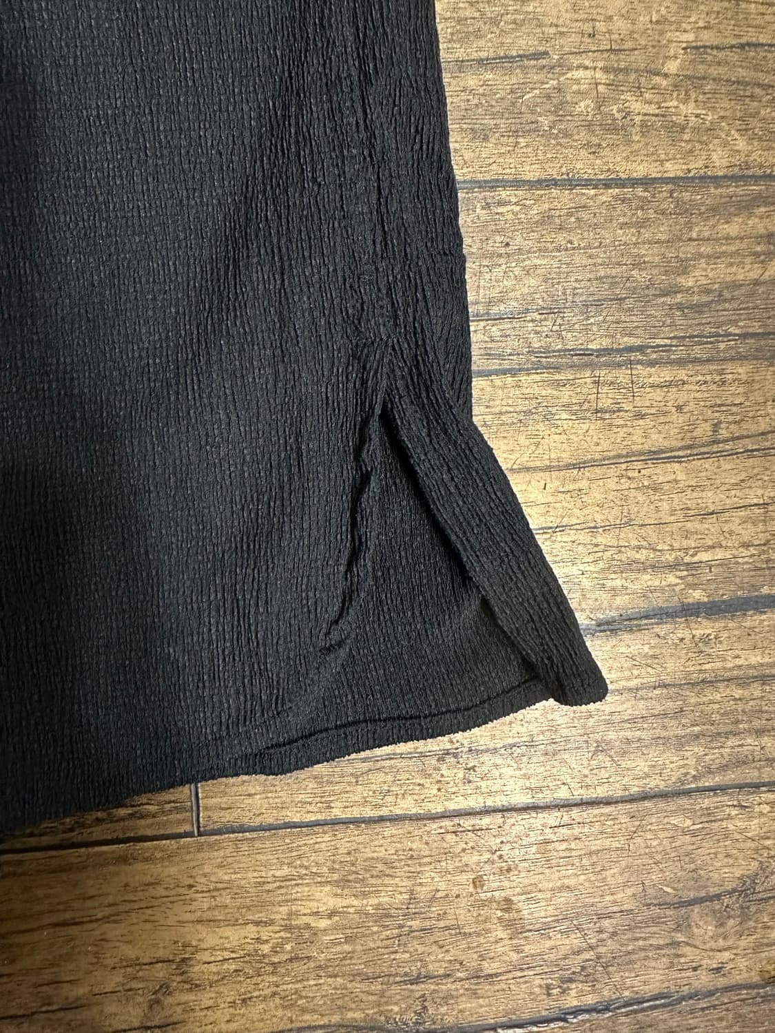 자라 BOXY FIT 크링클 반팔셔츠 상품이미지5